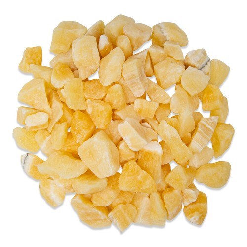 Raw orange calcite - raw,